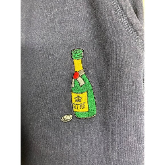 QTRS Men's Jogger Pants XL Blue Embroidered Bottle Logo Men's 32" Waist Seattle - Picture 3 of 6